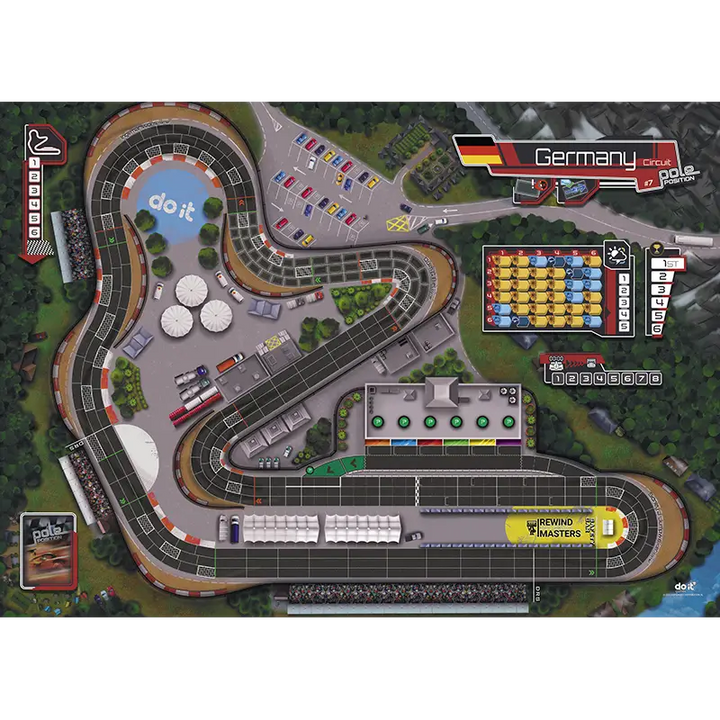 Pole Position: Germany & Brazil - Circuit Pack (EN) - Doit Games - Board Games