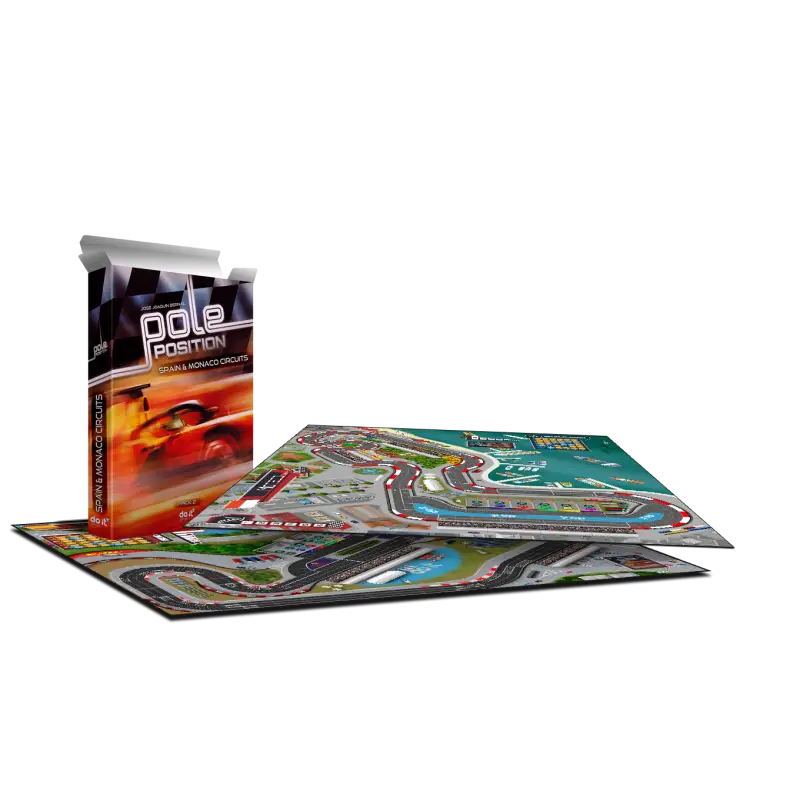 Pole Position: Spain & Monaco - Circuit Pack (EN) - Doit Games - Board Games