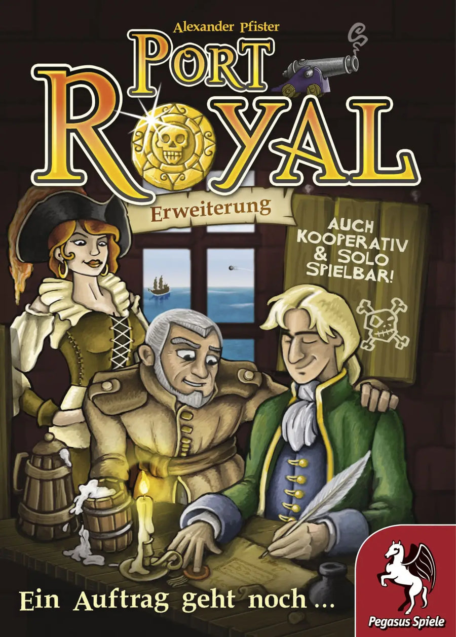 Port Royal: Ein Auftrag geht noch... (DE/EN) - Pegasus Spiele - Board Games