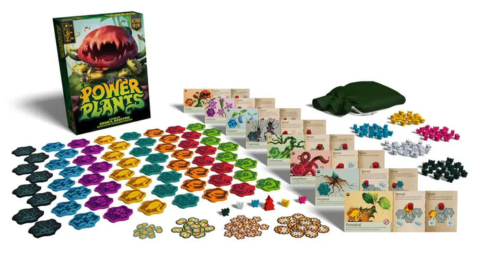 Power Plants - Deluxe Edition (EN) - Kids Table Board Gaming - Board Games