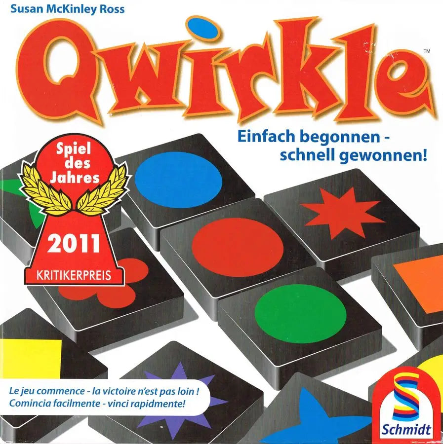 Qwirkle (DE/FR/IT) - Schmidt Spiele - Board Games