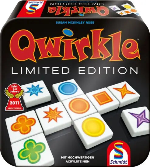 Qwirkle Limited Edition (DE/FR/IT) - Schmidt Spiele - Board Games