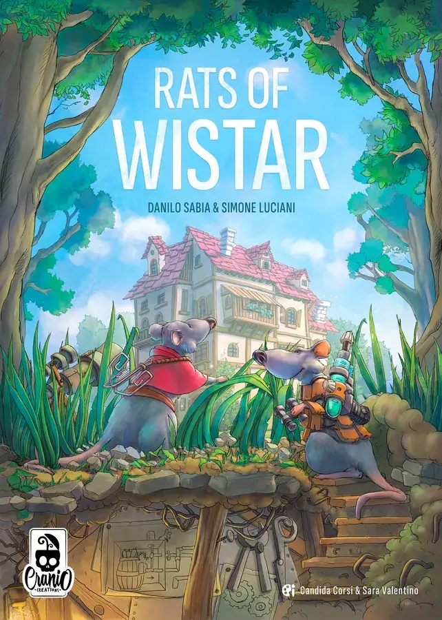 Rats of Wistar (EN) - Cranio Creations - Board Games