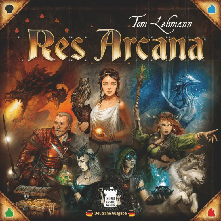 Res Arcana (DE) - Sand Castle Games - Board Games