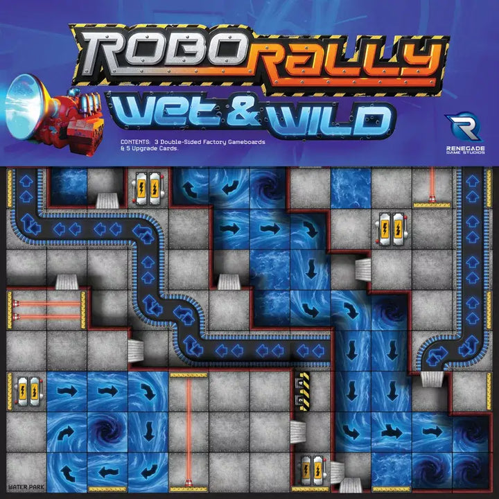 Robo Rally: Wet & Wild (EN) - Renegade Game Studios - Board Games