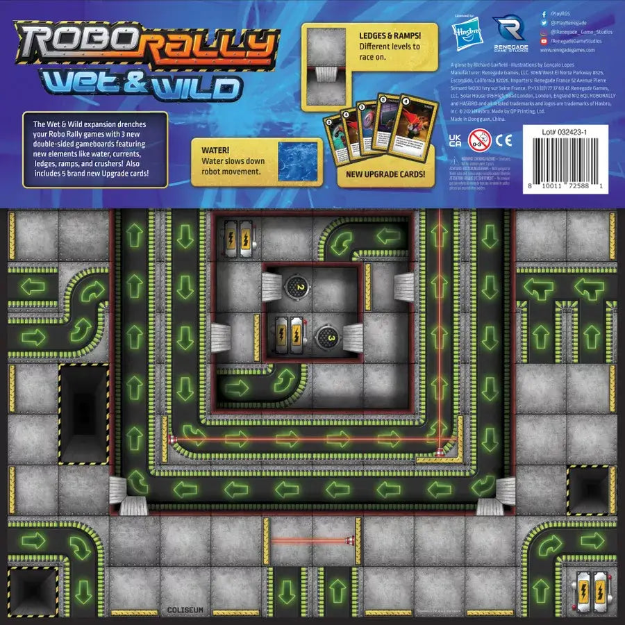 Robo Rally: Wet & Wild (EN) - Renegade Game Studios - Board Games