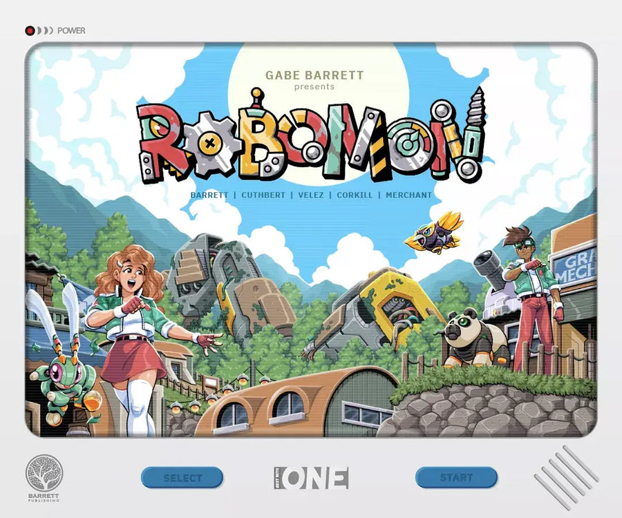 RoboMon Kickstarter (EN) - Barrett Publishing - Board Games