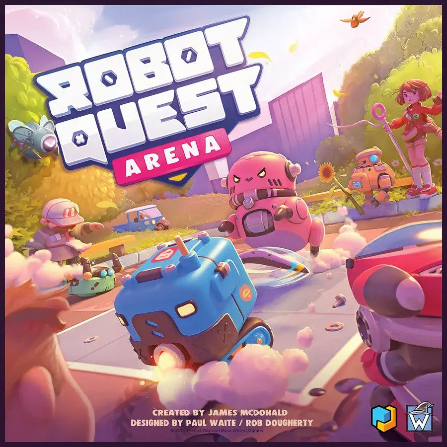 Robot Quest Arena (EN) - Wise Wizard Games - Board Games