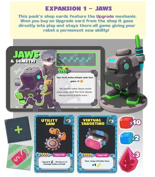 Robot Quest Arena: Jaws Robot Pack (EN) - Wise Wizard Games - Board Games