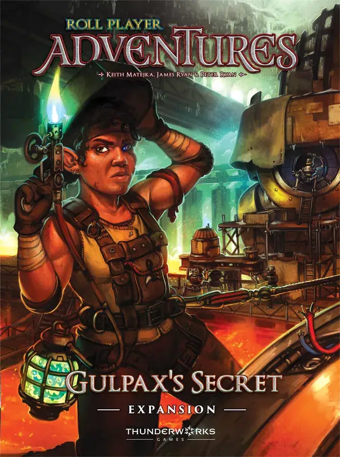 Roll Player Adventures: Gulpax’s Secret Kickstarter Edition (EN) - Thunderworks Games - Board Games