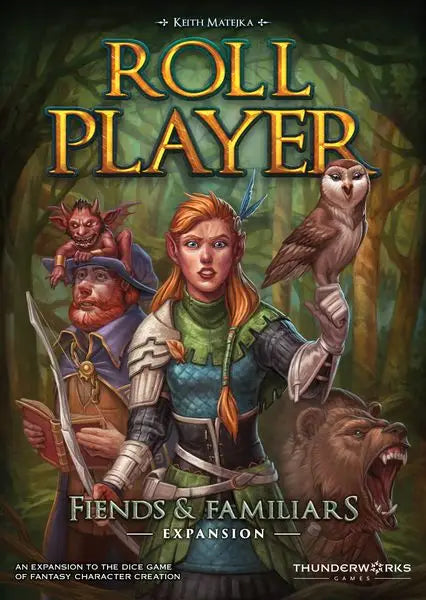 Roll Player: Friends & Familiars Expansion (EN) - Thunderworks Games - Board Games