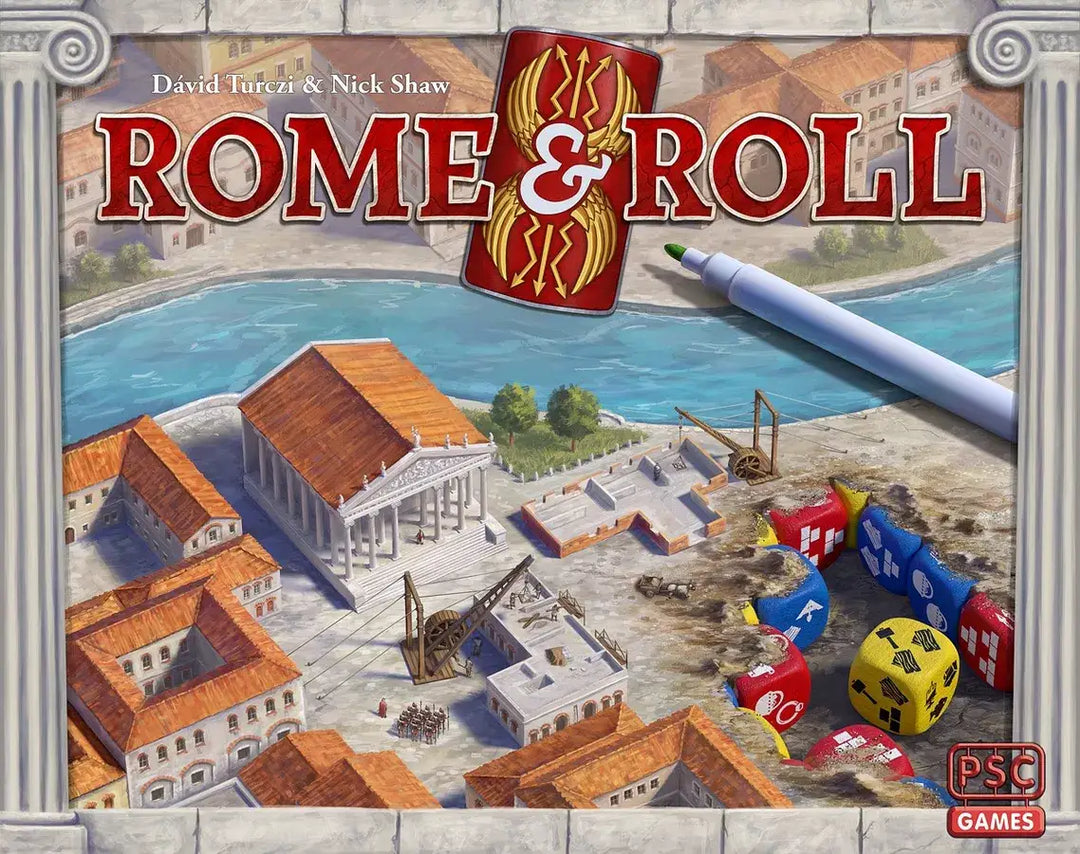 Rome & Roll: Kickstarter (EN) - PSC Games - Board Games