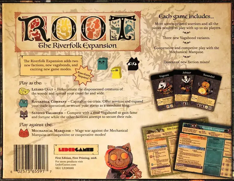 Root: Riverfolk (EN) - Leder Games - Board Games