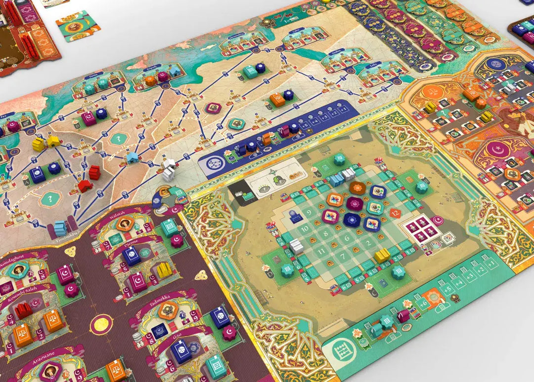 Sankoré: The Pride of Mansa Musa (EN) - Osprey Games - Board Games