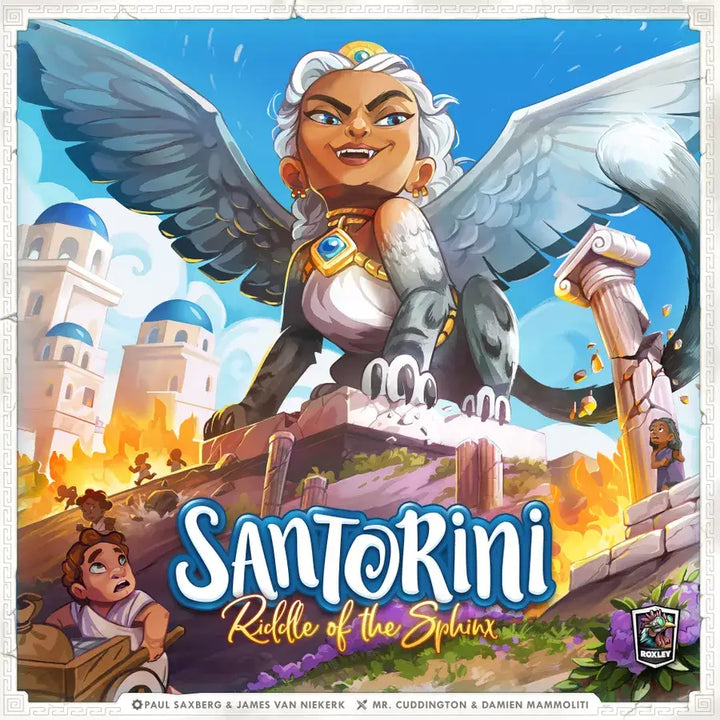 Santorini: Pantheon Edition - Riddle of the Sphinx (EN) - Roxley Games - Board Games