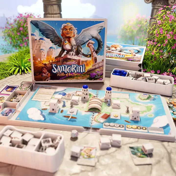 Santorini: Pantheon Edition - Riddle of the Sphinx (EN) - Roxley Games - Board Games