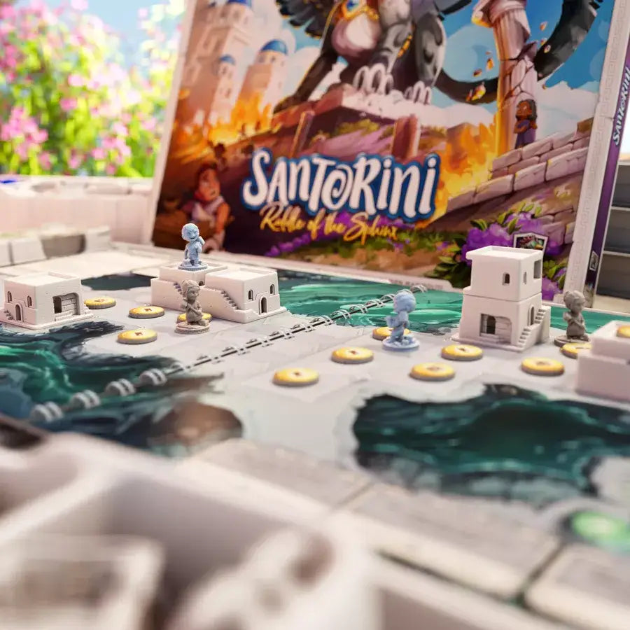 Santorini: Pantheon Edition - Riddle of the Sphinx (EN) - Roxley Games - Board Games