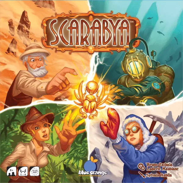 Scarabya (DE/EN/FR/IT) - Blue Orange - Board Games