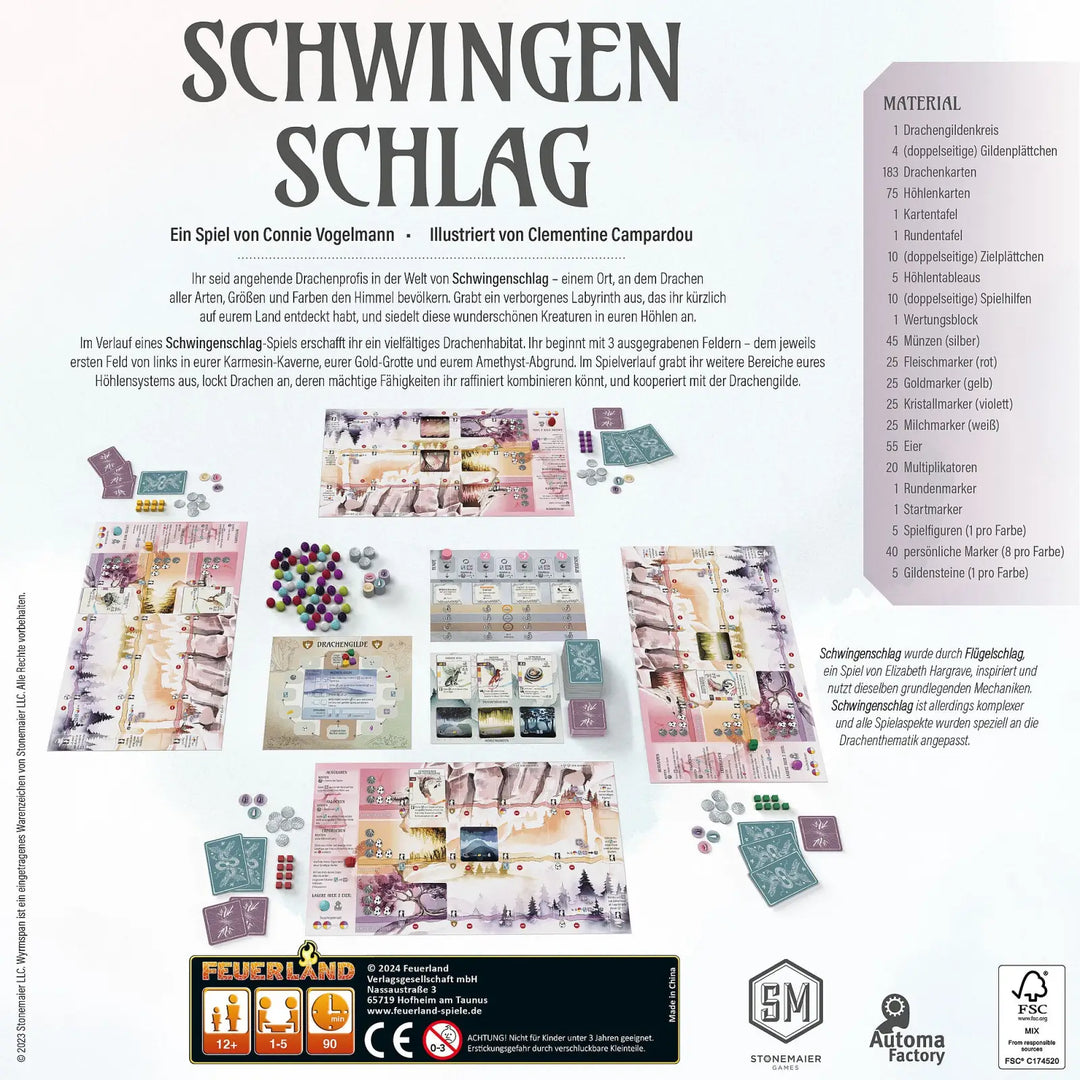 Schwingenschlag (DE) - Feuerland Spiele - Board Games