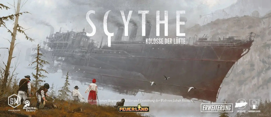 Scythe: Kolosse der Lüfte (DE) - Feuerland Spiele - Board Games