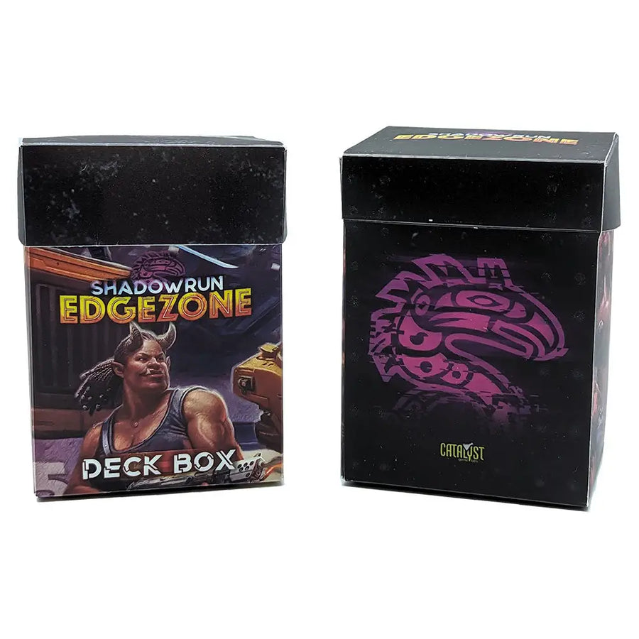 Shadowrun Edge Zone DBG: Deck Box 2-Pack - Catalyst Game Labs - Accessories