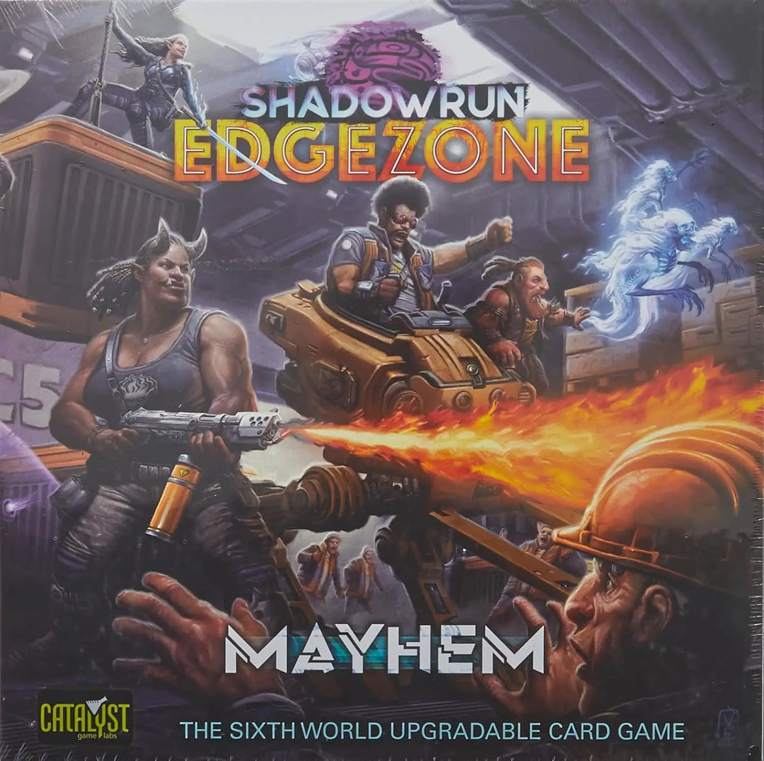 Shadowrun Edge Zone DBG: Mayhem Deck (EN) - Catalyst Game Labs - Board Games