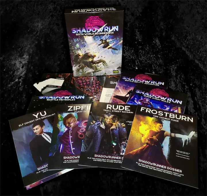 Shadowrun: Sixth World Beginners Box (EN) - Catalyst Game Labs - Roleplaying Games