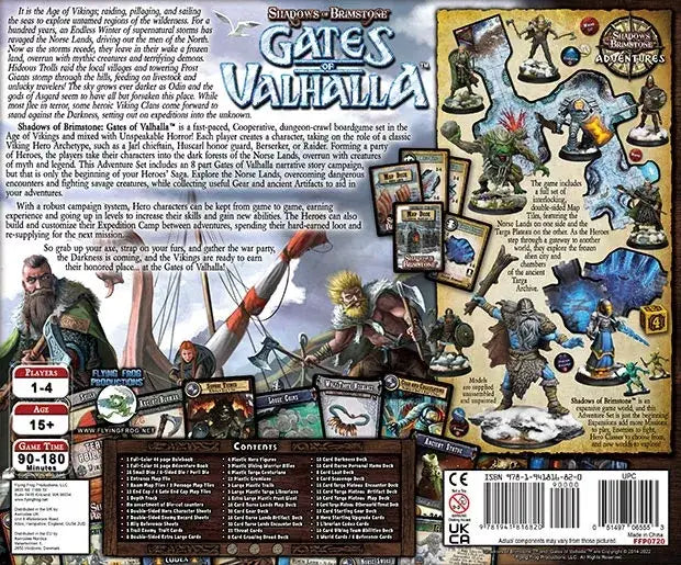 Shadows of Brimstone: Adventures - Gates of Valhalla (EN) - Flying Frog Productions - Board Games