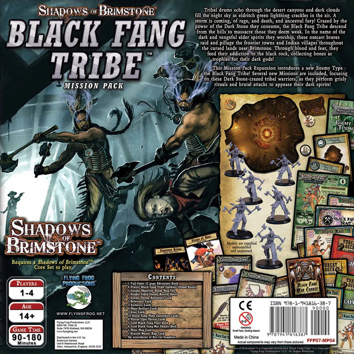 Shadows of Brimstone: Black Fang Tribe (EN) - Flying Frog Productions - Board Games