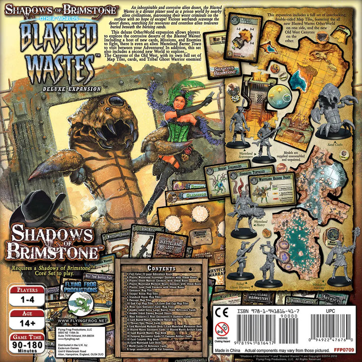 Shadows of Brimstone: Blasted Wastes (EN) - Flying Frog Productions - Board Games