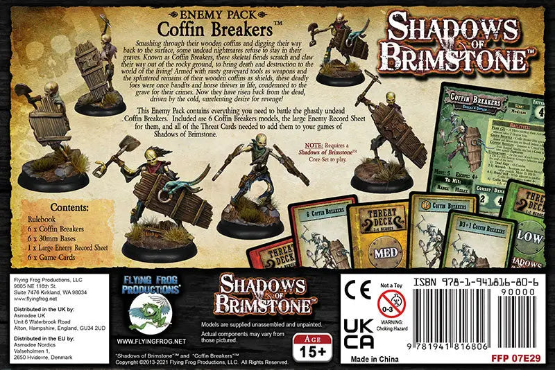 Shadows of Brimstone: Coffin Breakers (EN) - Flying Frog Productions - Board Games