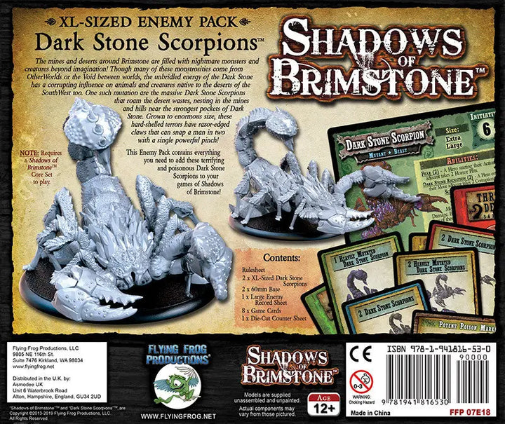 Shadows of Brimstone: Dark Stone Scorpions (EN) - Flying Frog Productions - Board Games