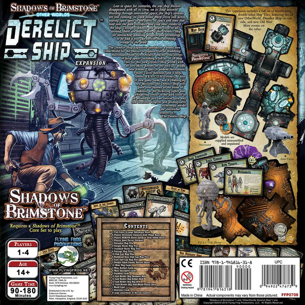 Shadows of Brimstone: Derelict Ship (EN) - Flying Frog Productions - Board Games