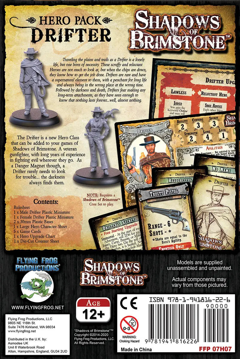 Shadows of Brimstone: Drifter (EN) - Flying Frog Productions - Board Games