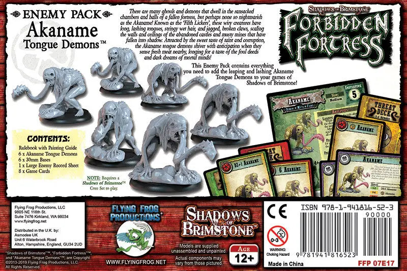 Shadows of Brimstone: Forbidden Fortress - Akaname Tongue Demon (EN) - Flying Frog Productions - Board Games