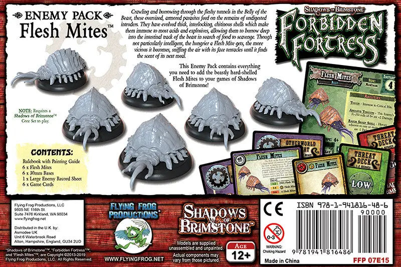 Shadows of Brimstone: Forbidden Fortress - Flesh Mites (EN) - Flying Frog Productions - Board Games