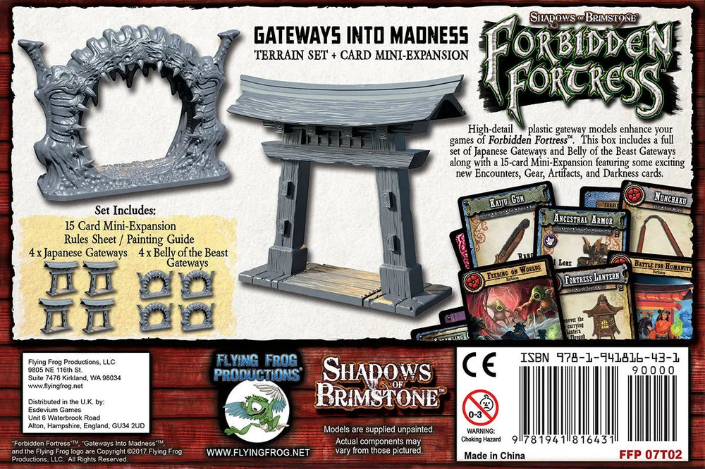 Shadows of Brimstone: Forbidden Fortress - Gateways Into Madness (EN) - Flying Frog Productions - Board Games