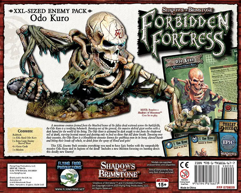 Shadows of Brimstone: Forbidden Fortress - Odo Kuro (EN) - Flying Frog Productions - Board Games