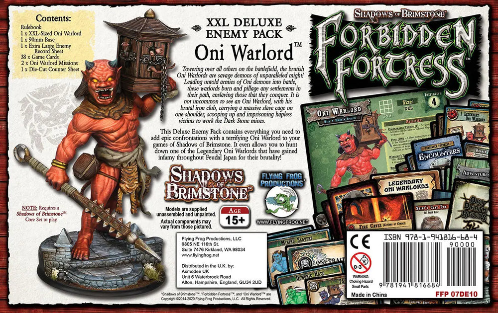 Shadows of Brimstone: Forbidden Fortress - Oni Warlord (EN) - Flying Frog Productions - Board Games