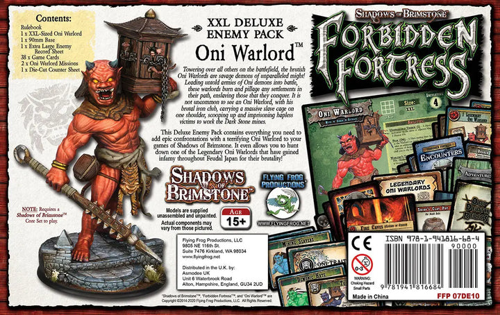 Shadows of Brimstone: Forbidden Fortress - Oni Warlord (EN) - Flying Frog Productions - Board Games