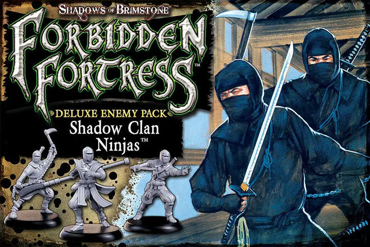 Shadows of Brimstone: Forbidden Fortress - Shadow Clan Ninja (EN) - Flying Frog Productions - Board Games