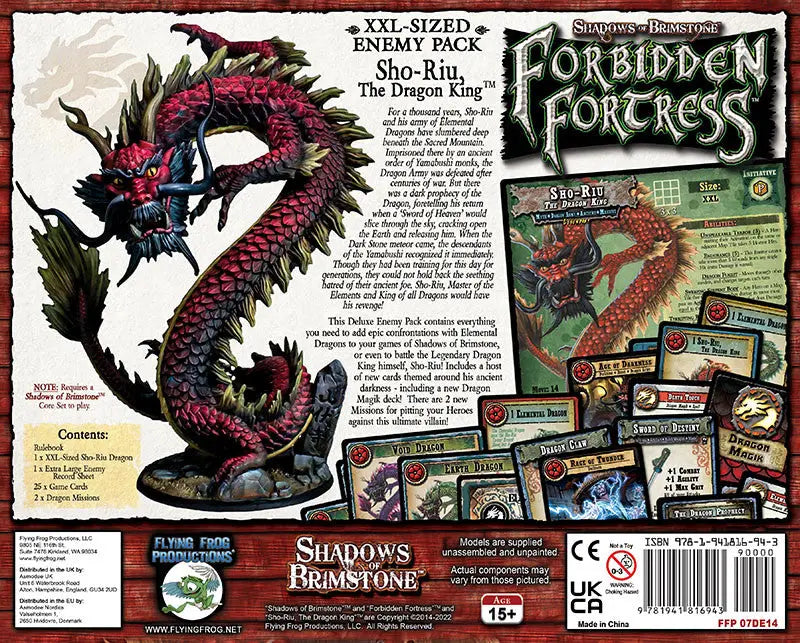 Shadows of Brimstone: Forbidden Fortress - Sho-Rio The Dragon King (EN) - Flying Frog Productions - Board Games