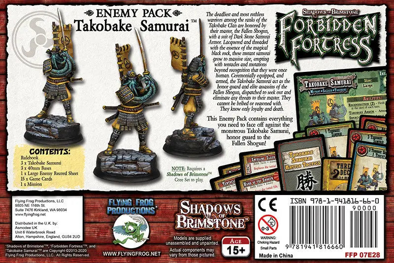 Shadows of Brimstone: Forbidden Fortress - Takobake Samurai (EN) - Flying Frog Productions - Board Games