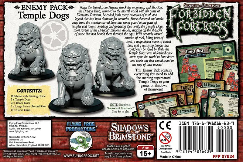 Shadows of Brimstone: Forbidden Fortress - Temple Dogs (EN) - Flying Frog Productions - Board Games