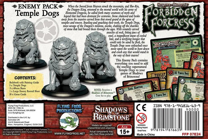 Shadows of Brimstone: Forbidden Fortress - Temple Dogs (EN) - Flying Frog Productions - Board Games