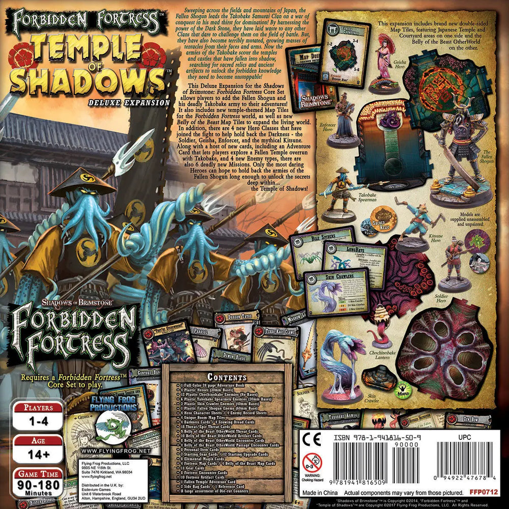 Shadows of Brimstone: Forbidden Fortress - Temple of Shadows (EN) - Flying Frog Productions - Board Games