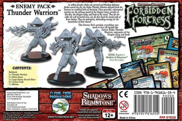 Shadows of Brimstone: Forbidden Fortress - Thunder Warriors (EN) - Flying Frog Productions - Board Games