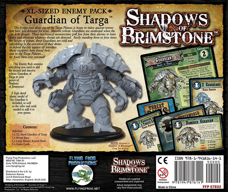 Shadows of Brimstone: Guardian of Targa (EN) - Flying Frog Productions - Board Games