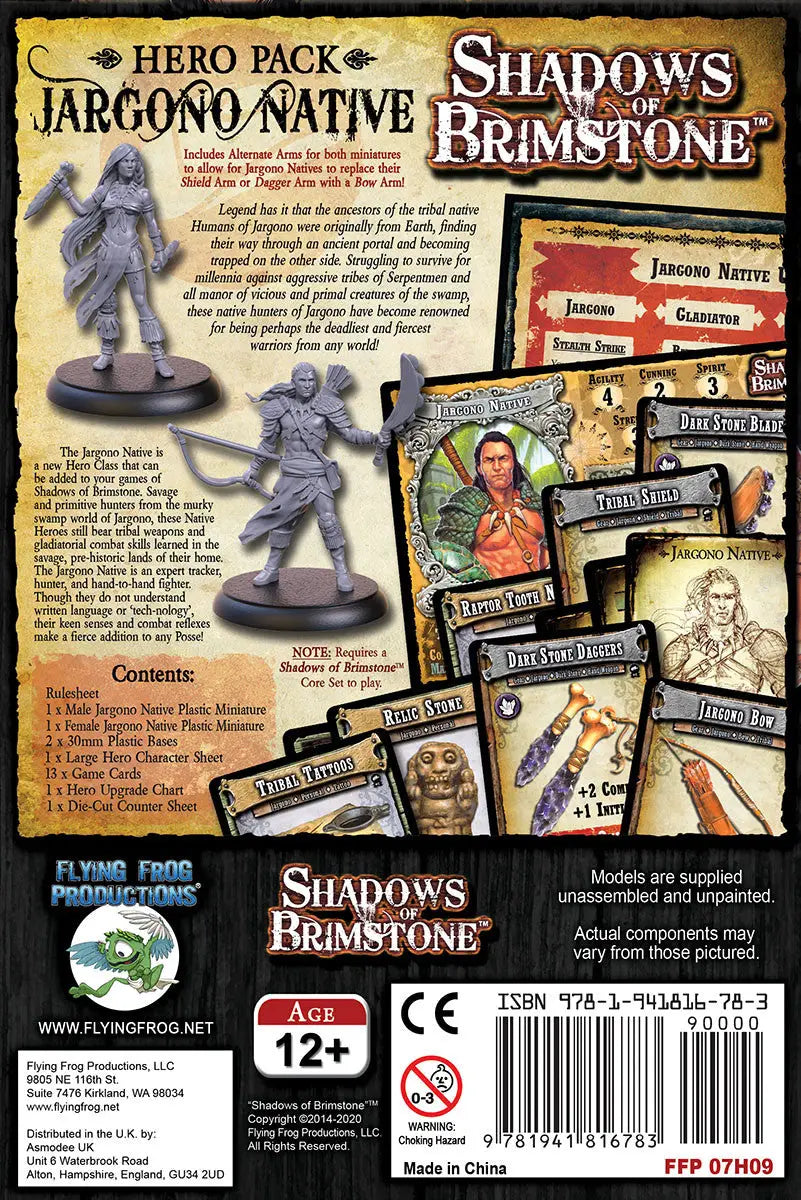 Shadows of Brimstone: Jargono Native (EN) - Flying Frog Productions - Board Games