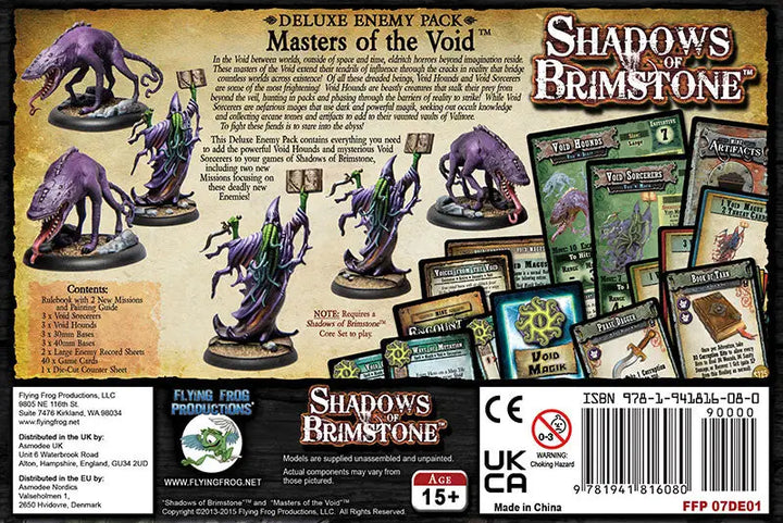 Shadows of Brimstone: Masters of the Void (EN) - Flying Frog Productions - Board Games